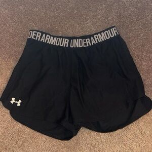 Under Armour Women's Black Athletic Shorts